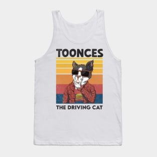 Toonces The Driving Cat Tank Top